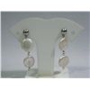 Image 1 : 2-LAYER COIN PEARL EARRINGS; AUTHENTIC PHILIPPINE PEARL