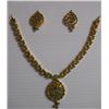 Image 1 : 175.4 CTW GOLD PLATED EMERALD SET