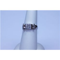 15.75 CTW CZ RING .925 STERLING SILVER