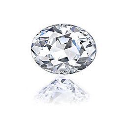 EGL CERT.  OVAL DIAMOND 0.80 CTW G/VS1