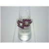 Image 1 : NATURAL 7.25 CTW RUBY RING .925 STERLING SILVER