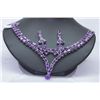 Image 1 : 233.35 CTW AMETHYST SET .925 STERLING SILVER