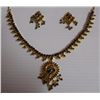 Image 1 : 171.25 CTW GOLD PLATED SAPPHIRE SET