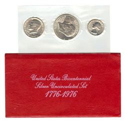 Uncirculated Mint Set 1976 S 3pc