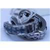 Image 1 : 35.00 CTW BLUE TOPAZ EARRING .925 STERLING SILVER