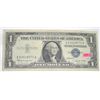 Image 1 : 1957 SERIES B $1 SILVER CERTIFICATE BILL SERIAL # X83529570A *RARE EARLY U.S. BILL*!!