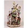 Image 1 : A Large Late 19th Century Meissen Group, with figures and a goat, See illustration  £300-400...