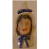 A Royal Worcester Candle Snuffer, Mrs Caudle, printed mark (crack to back)  See illustration £20-...