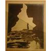 Image 1 : A Late 19th/Early 20th Century Photograph, of a lady by the sea - viewed from inside a cave, and...
