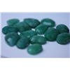 Image 1 : 146.70 CTW AFRICAN EMERALD MIX SHAPES LOOSE STONES (14)