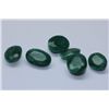 Image 1 : 28.50 AFRICAN EMERALD MIX-SHAPED/SIZED (6 PC)