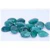 Image 1 : 168.90 CTW AFRICAN EMERALD MIX SHAPES LOOSE STONES