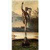 Image 1 : Magnificent Bronze Sculpture Mercury & Caduceus