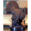 Image 3 : Splendid Bronze Sculpture Wild Turkey