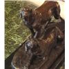 Image 5 : Regal Bronze Sculpture Hunting Dogs
