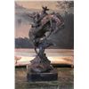Image 1 : Gorgeous Bronze Sculpture Cowboy and Rearing Horse