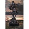 Image 4 : Gorgeous Bronze Sculpture Cowboy and Rearing Horse