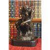 Image 2 : Aristocratic Bronze Sculpture The Thinker