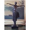 Image 4 : Beautiful Bronze Sculpture Flapper Art Deco