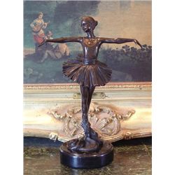 Exquisite Bronze Sculpture Ballerina Dancer