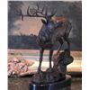 Image 2 : Glorious Bronze Sculpture Single Standing Elk