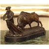 Image 1 : Handsome Bronze Sculpture Kneeling Matador