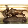 Image 3 : Handsome Bronze Sculpture Kneeling Matador