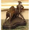 Image 4 : Handsome Bronze Sculpture Kneeling Matador