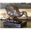 Image 1 : DDSM142 Delightful Duck Bronze Sculpture After Debvt