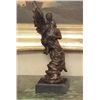 Image 2 : Lovely Bronze Sculpture Guardian Angel