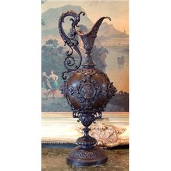 Bronze Sculpture Ornate Urn