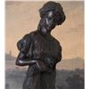 Image 2 : DDSM602 Victorian Bride Bronze Sculpture 20 H x 8 D x