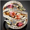 Image 1 : GT0522120048 Lovely Multicolor Crystal Ring size 8