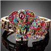 Image 1 : GT0522120035 Awesome Multicolor Crystal Elephant Design