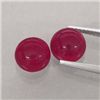 Image 2 : Pair 6ct Madagascar Red Ruby (2 pieces)