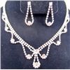 Image 1 : 8987 - GORGEOUS RHINESTONE NECKLACE AND EARRING SET