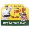 Image 1 : 10071 - PINCH HIT TOBACCO METAL SIGN