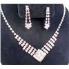 Image 1 : 8946 - GORGEOUS RHINESTONE NECKLACE AND EARRING SET