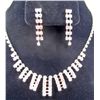 Image 1 : 8967 - GORGEOUS RHINESTONE NECKLACE AND EARRING SET