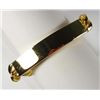 Image 1 : 10469 - 18K GOLD PLATED MENS ID BRACELET