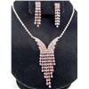 Image 1 : 8939 - GORGEOUS RHINESTONE NECKLACE AND EARRING SET