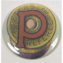 10790 - PETERS CARTRIDGES ADVERTISING MIRROR