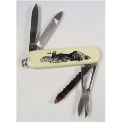 10904 - POCKET KNIFE W/ DEER ON HANDLE APPROX. "3.5