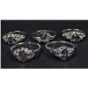 Image 1 : 10998 - SET OF 5 SILVER PLATED RINGS