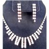 Image 1 : 8972 - GORGEOUS RHINESTONE NECKLACE AND EARRING SET