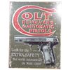 Image 1 : 9932 - COLT REVOLVERS METAL SIGN