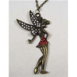 2074 - FAIRY PIXIE PENDANT WITH CHAIN