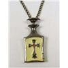 Image 1 : 2097 - MAGIC CROSS BOTTLE SHAPED PENDANT WITH CHAIN