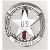 Image 1 : 2256 - US DEPUTY MARSHALL METAL BADGE COLLECTIBLE