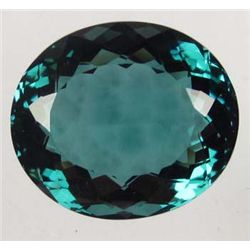 2278 - 29.61 CT. GREEN AFRICAN QUARTZ